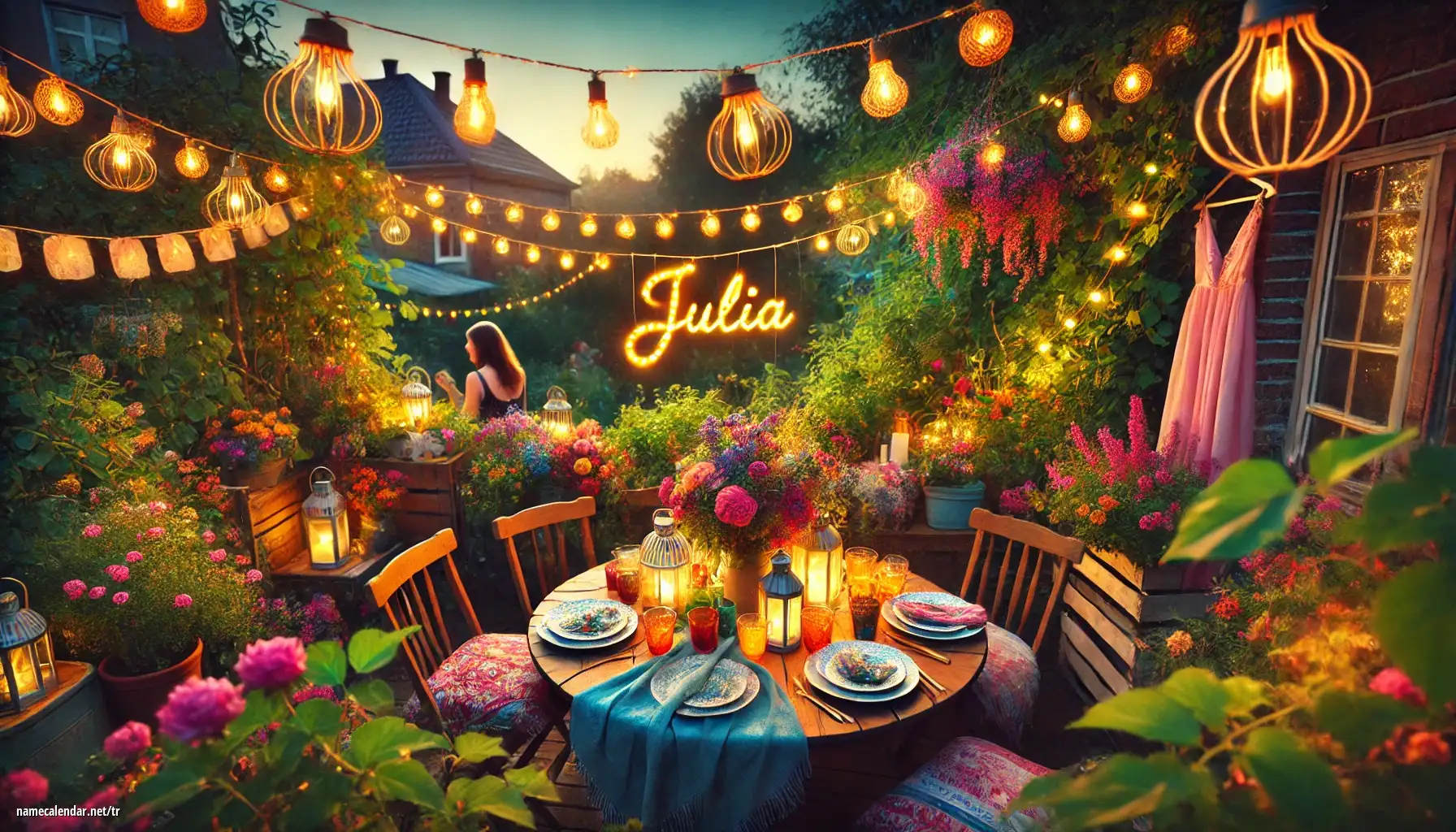 İsim günü ve isim kutlaması - Júlia