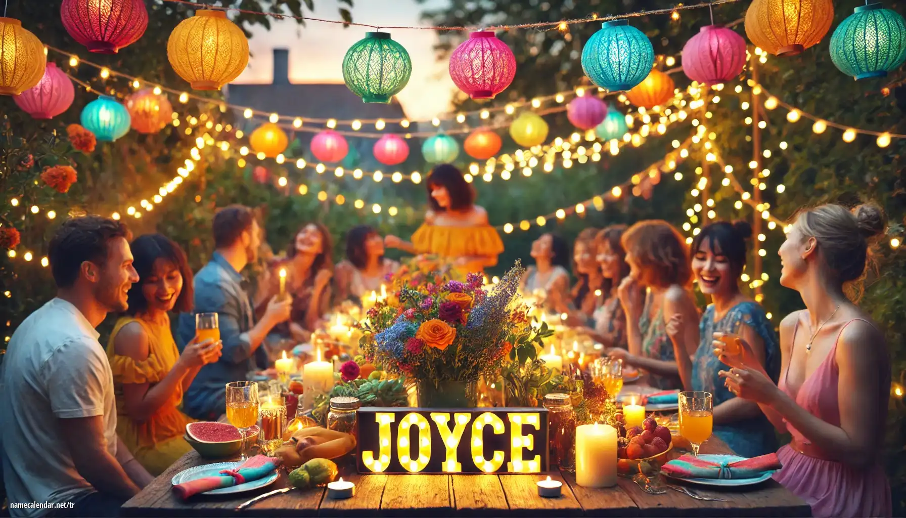 İsim günü ve isim kutlaması - Joyce