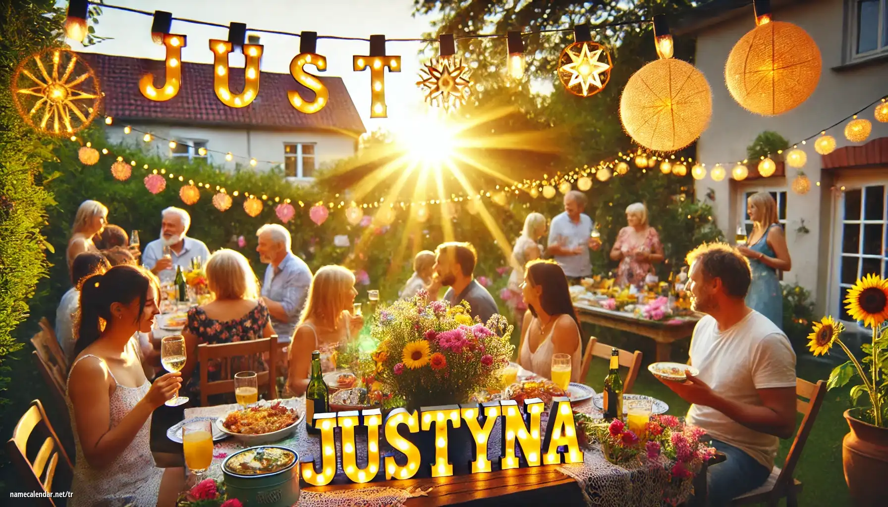 İsim günü ve isim kutlaması - Justyna