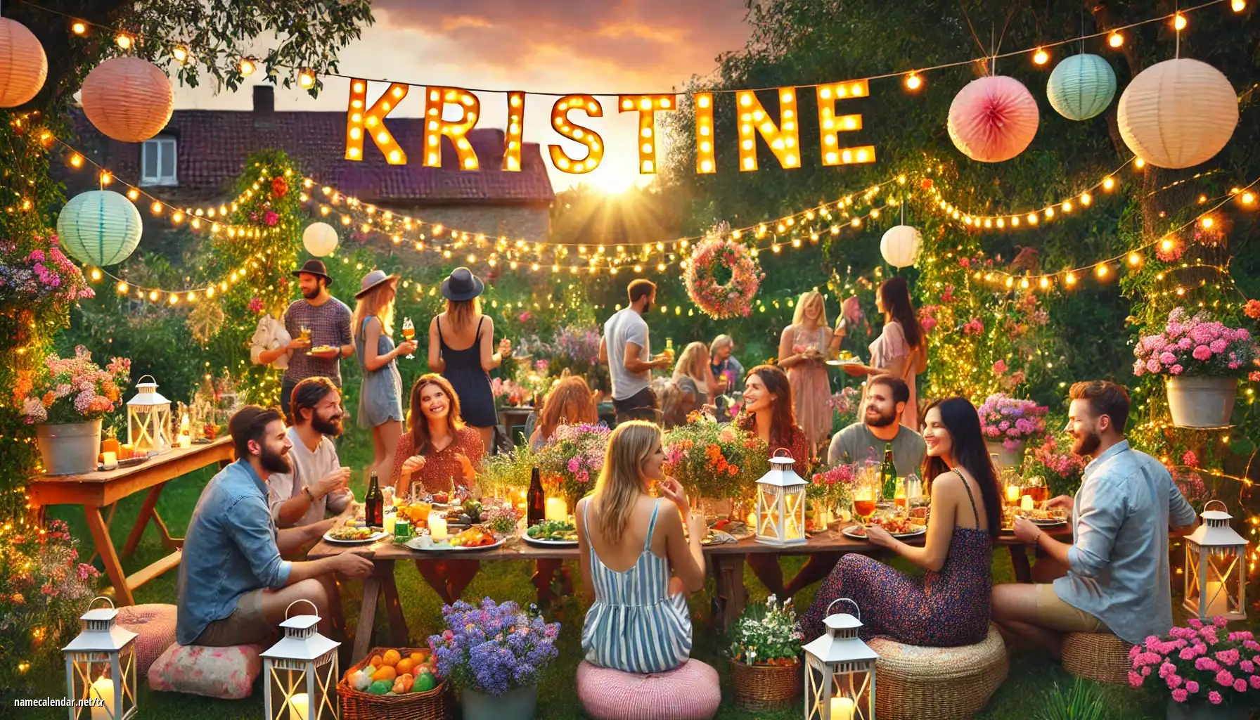 İsim günü ve isim kutlaması - Kristine