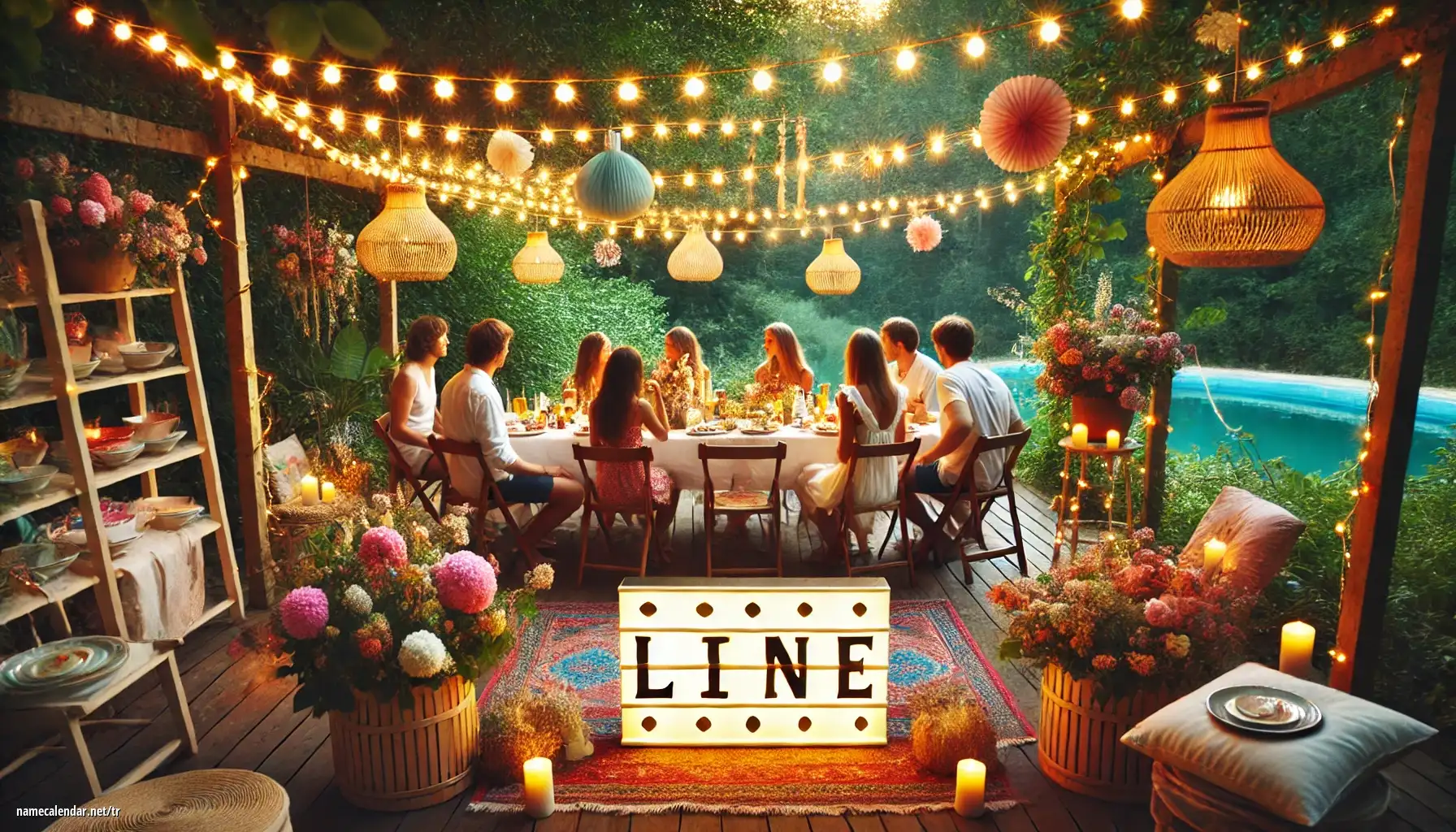 İsim günü ve isim kutlaması - Line