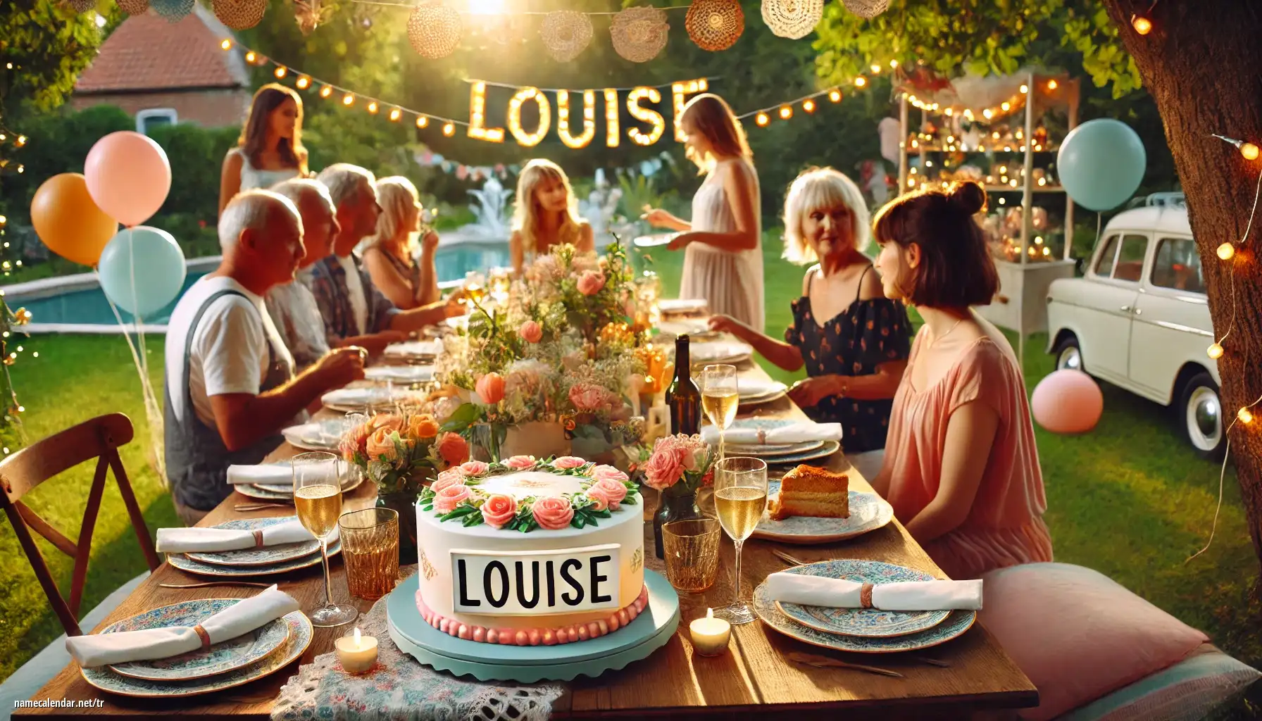 İsim günü ve isim kutlaması - Louise