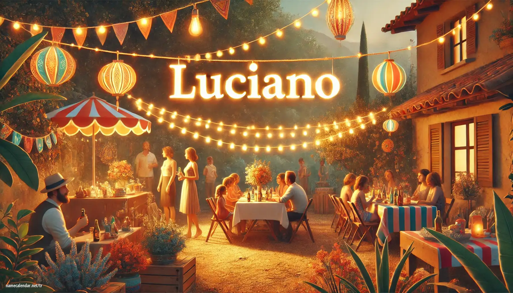 İsim günü ve isim kutlaması - Luciano