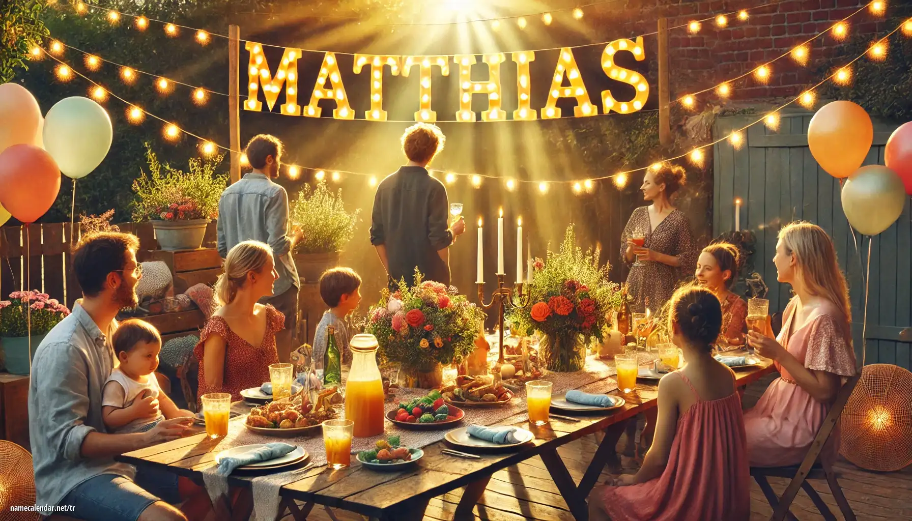 İsim günü ve isim kutlaması - Matthias