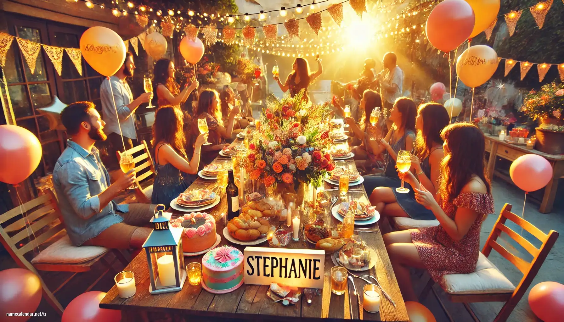 İsim günü ve isim kutlaması - Stephanie