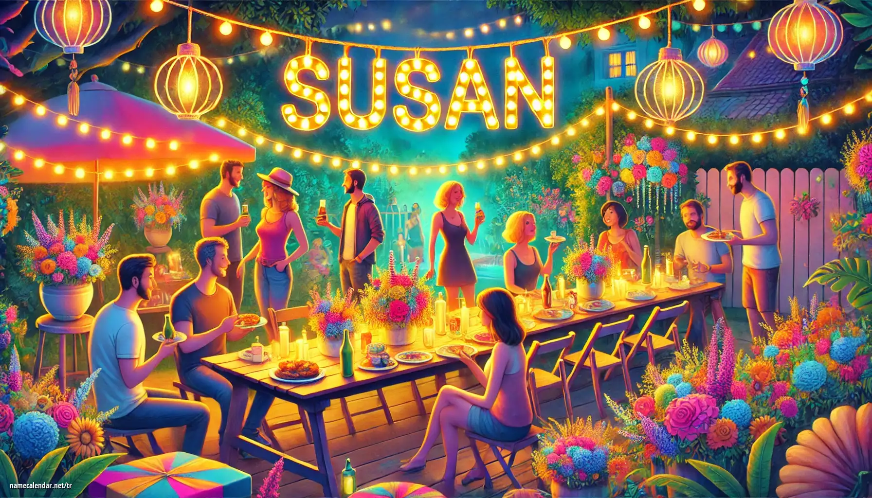 İsim günü ve isim kutlaması - Susan