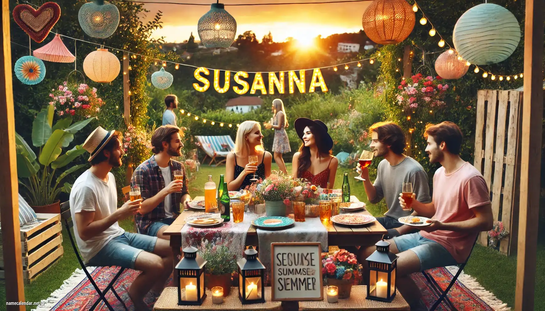 İsim günü ve isim kutlaması - Susanna