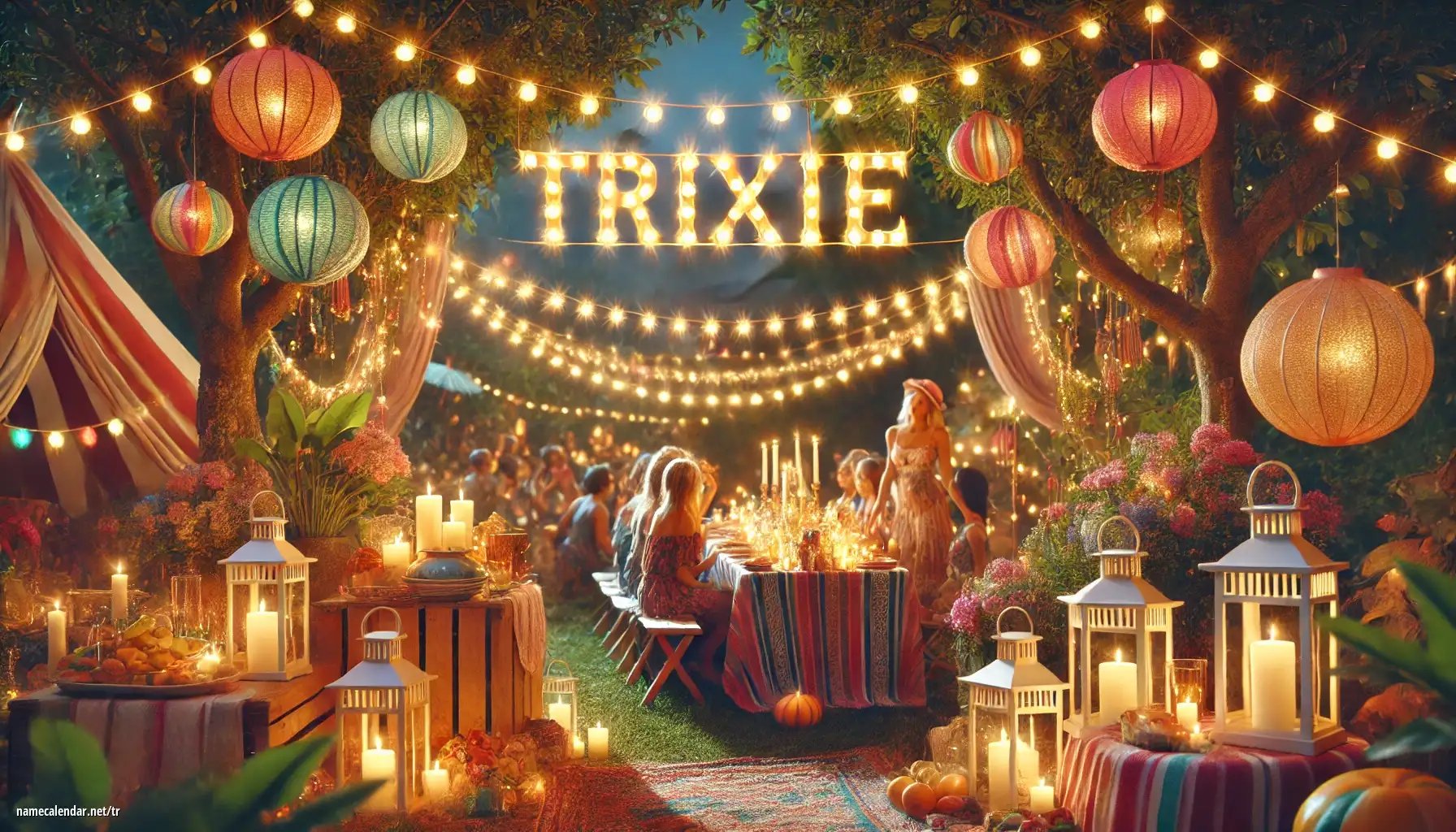 İsim günü ve isim kutlaması - Trixie