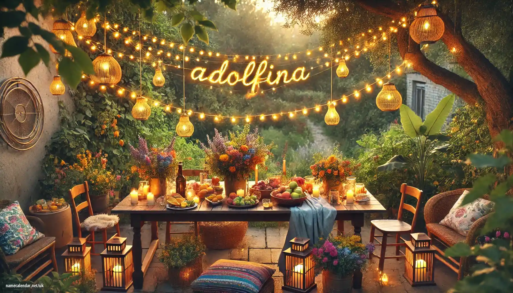 Святкування іменин та імен - Adolfina