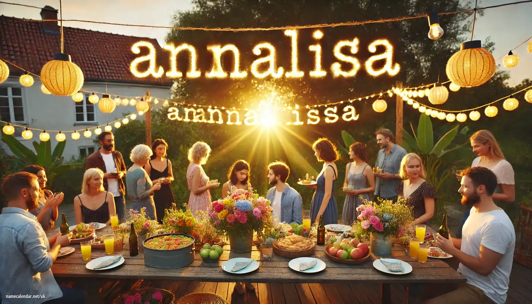 Святкування іменин та імен - Annalisa