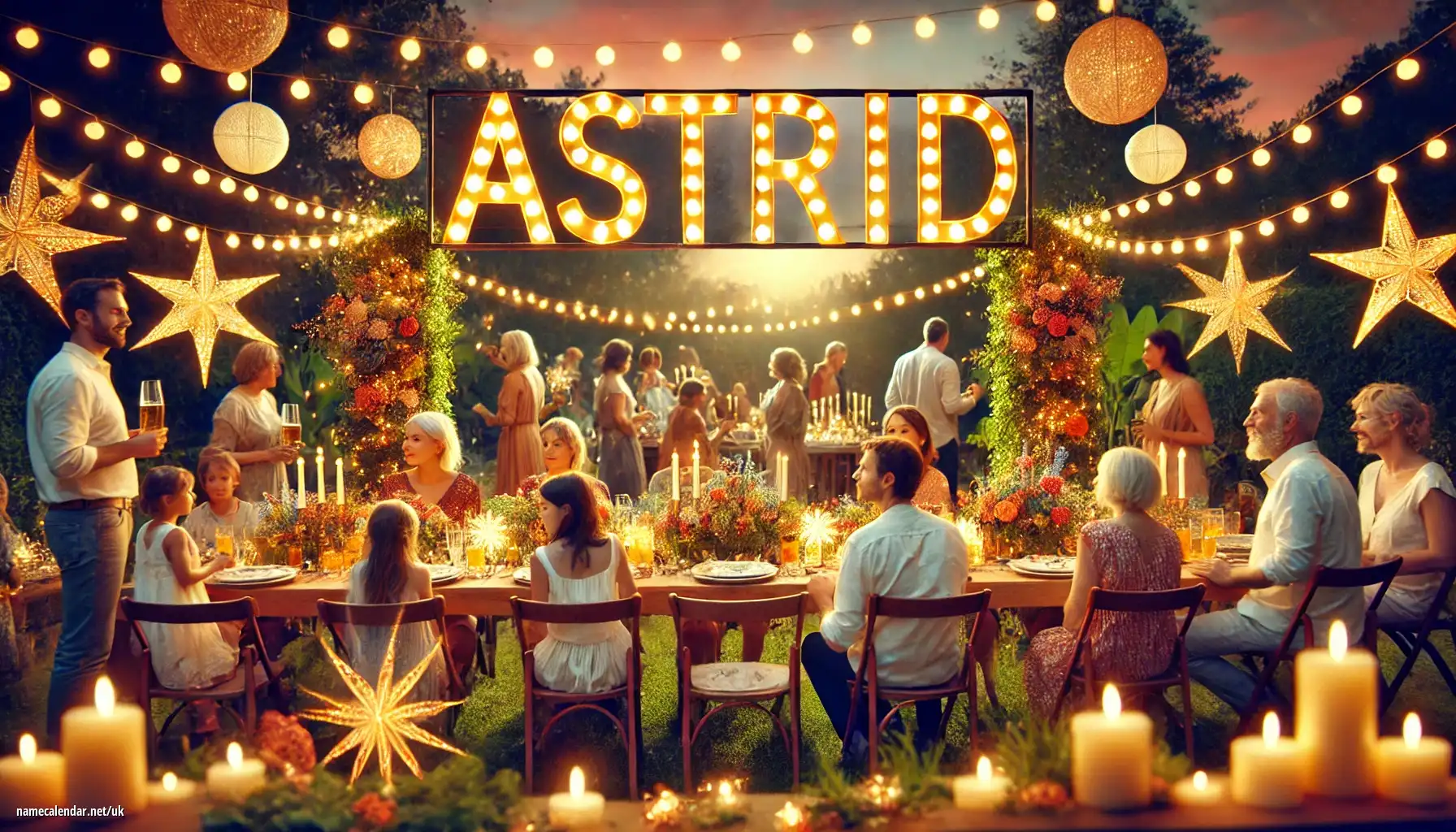 Святкування іменин та імен - Astrid