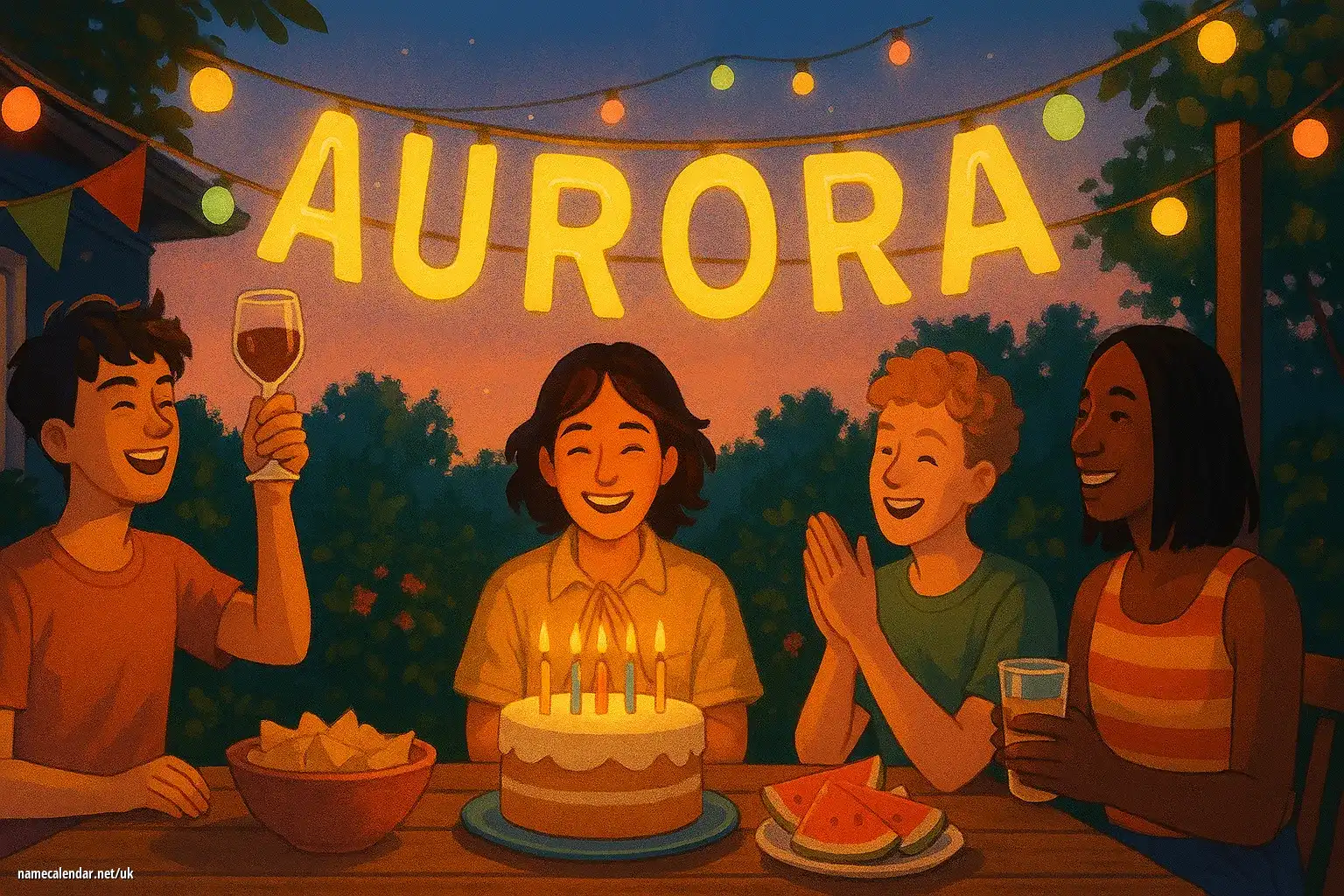 Святкування іменин та імен - Aurora