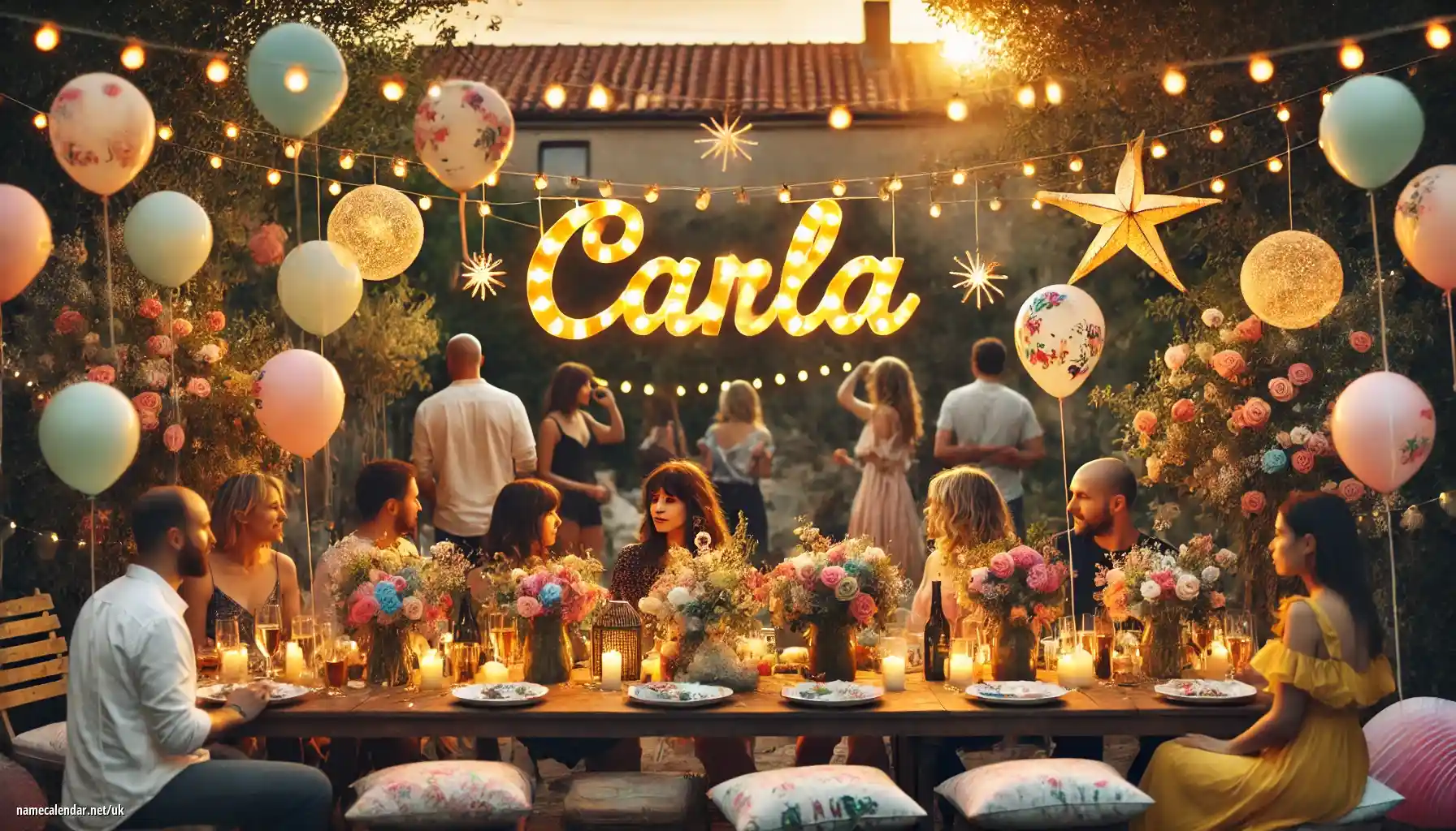 Святкування іменин та імен - Carla