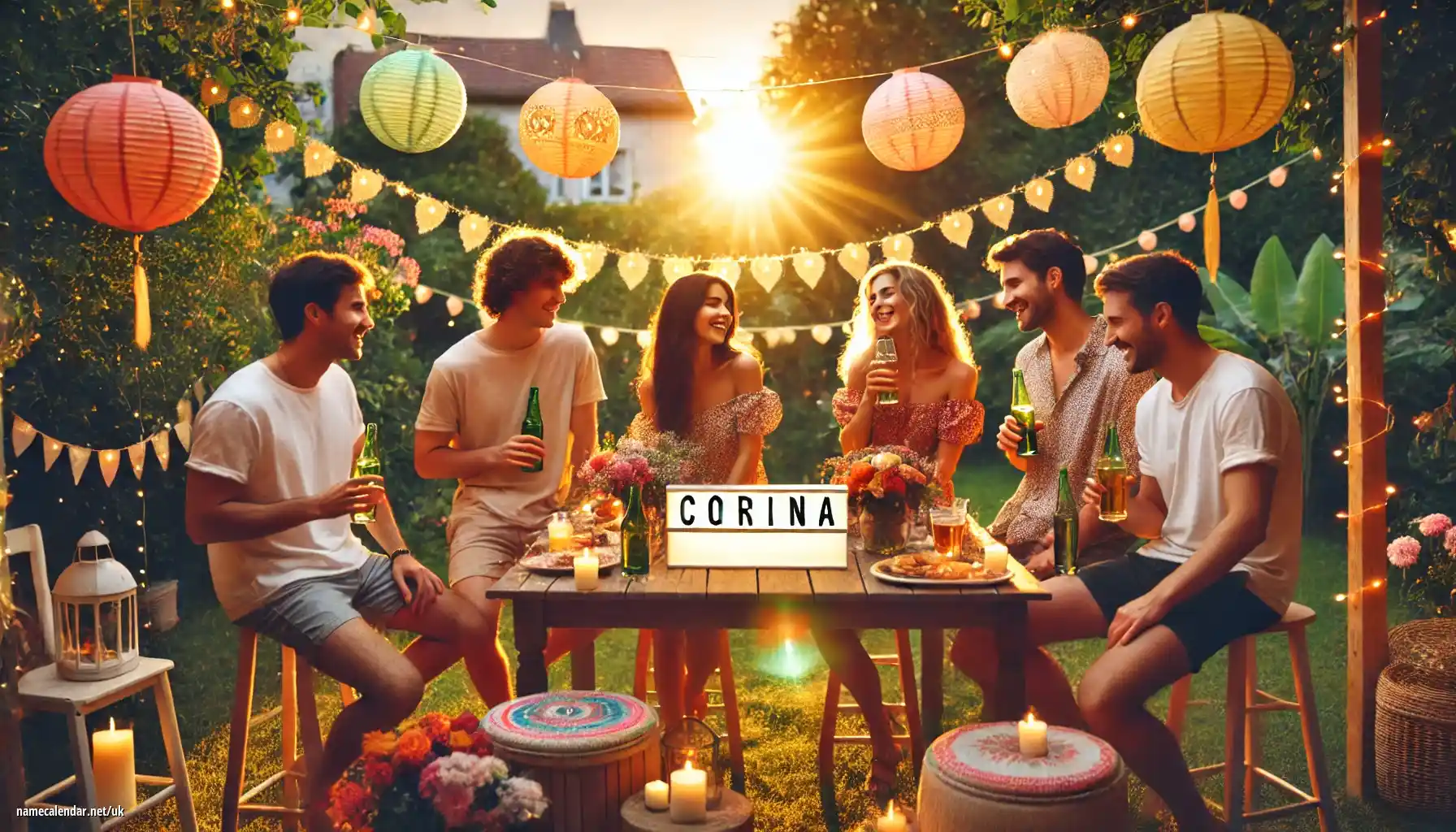 Святкування іменин та імен - Corina