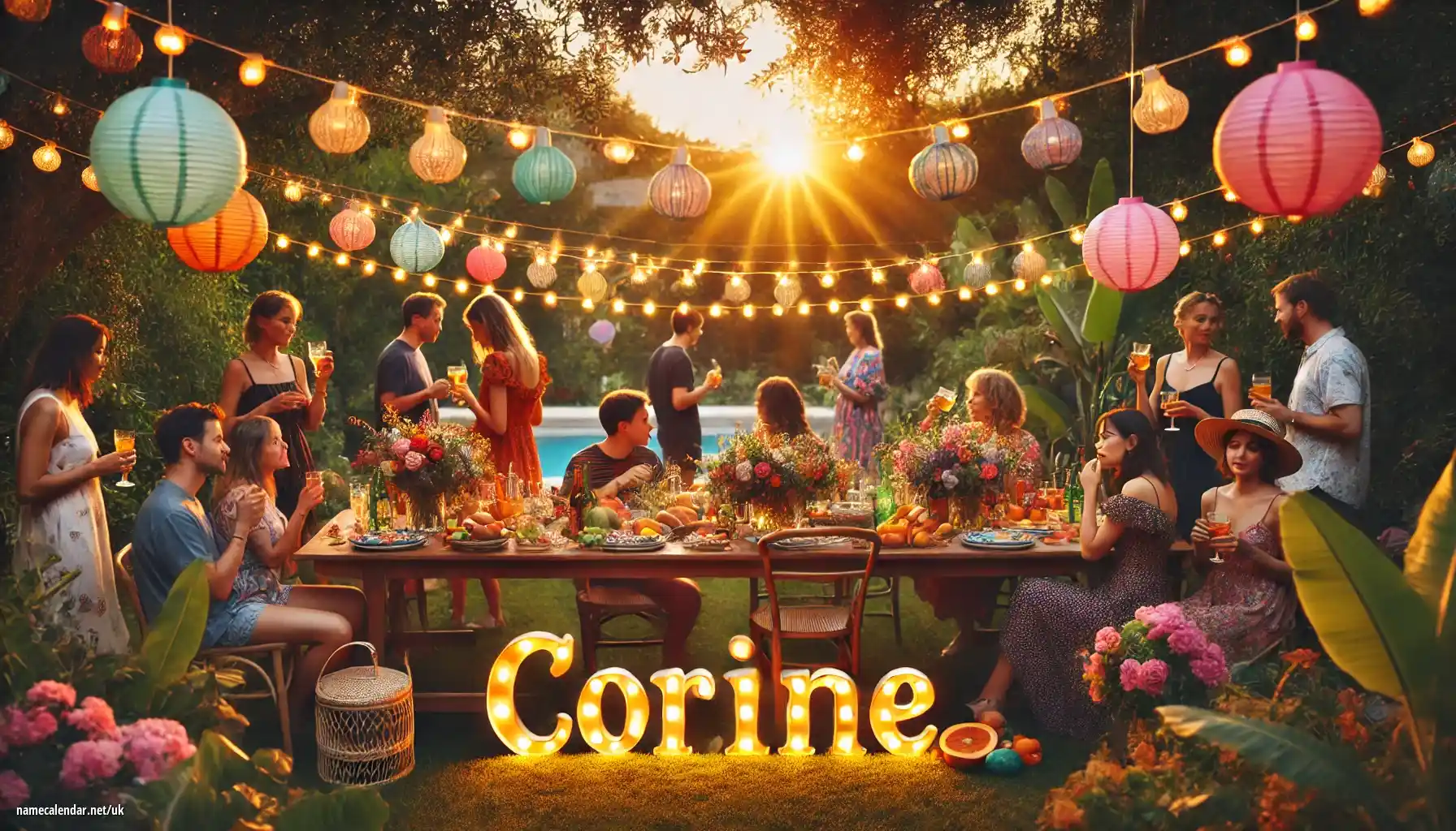 Святкування іменин та імен - Corine