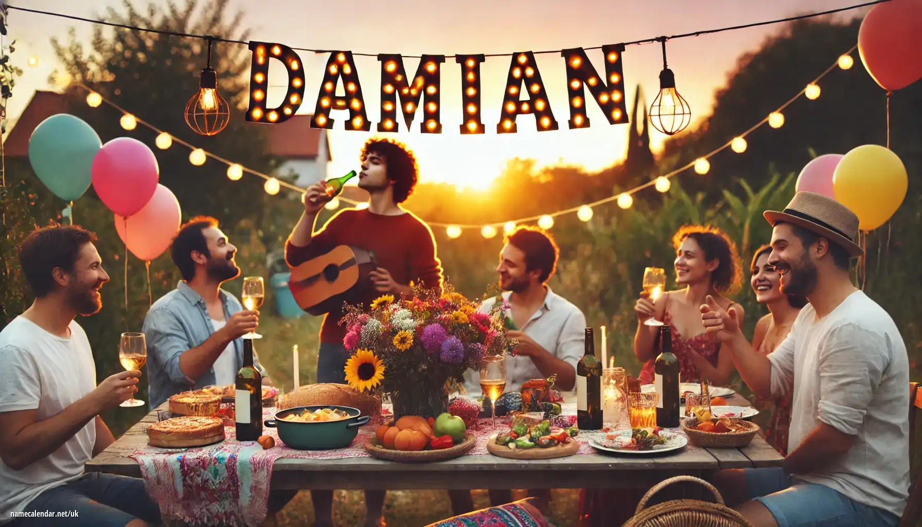 Святкування іменин та імен - Damián