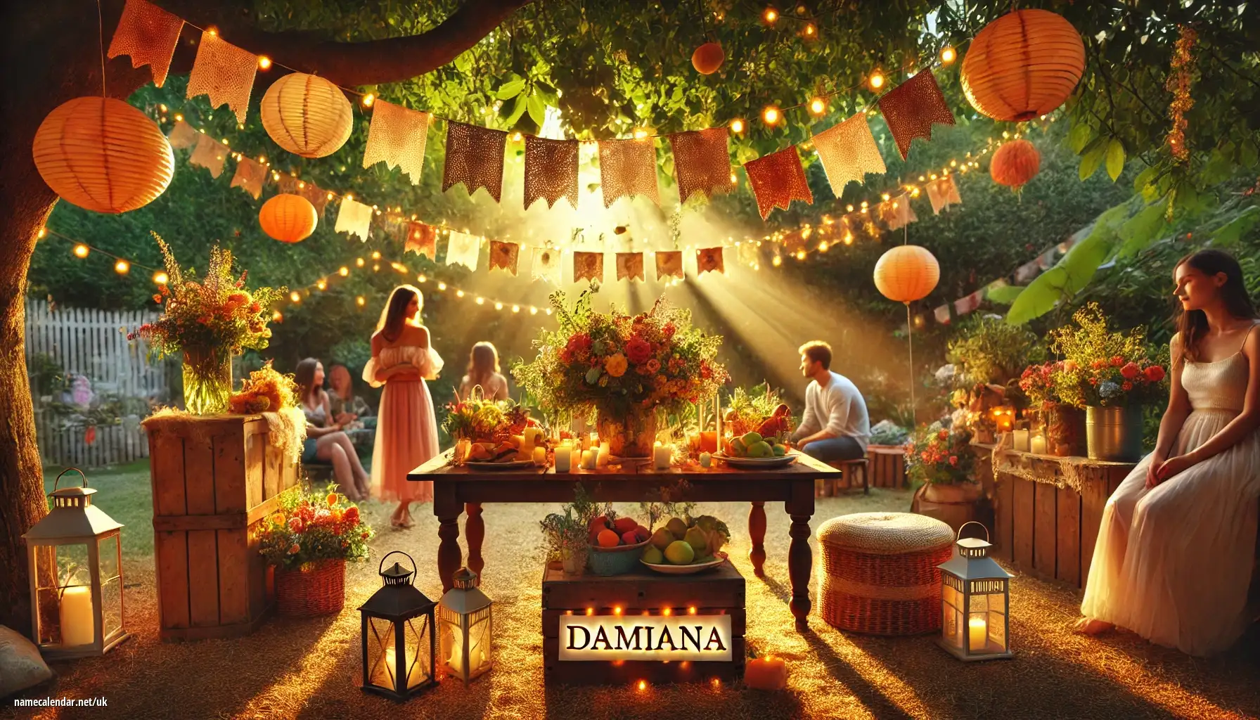 Святкування іменин та імен - Damiana