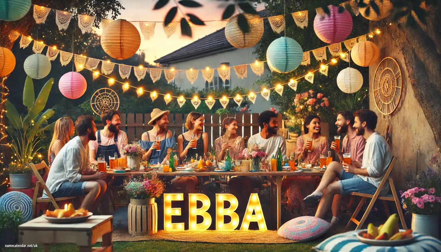 Святкування іменин та імен - Ebba