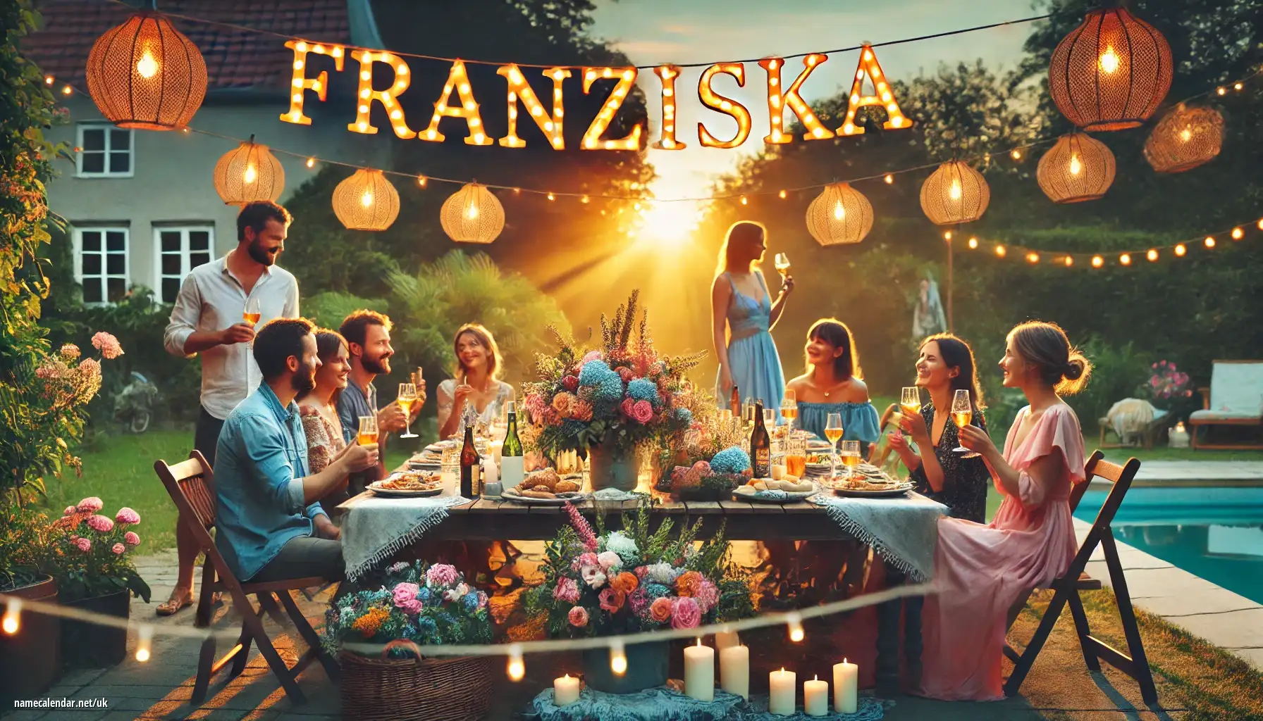 Святкування іменин та імен - Franziska