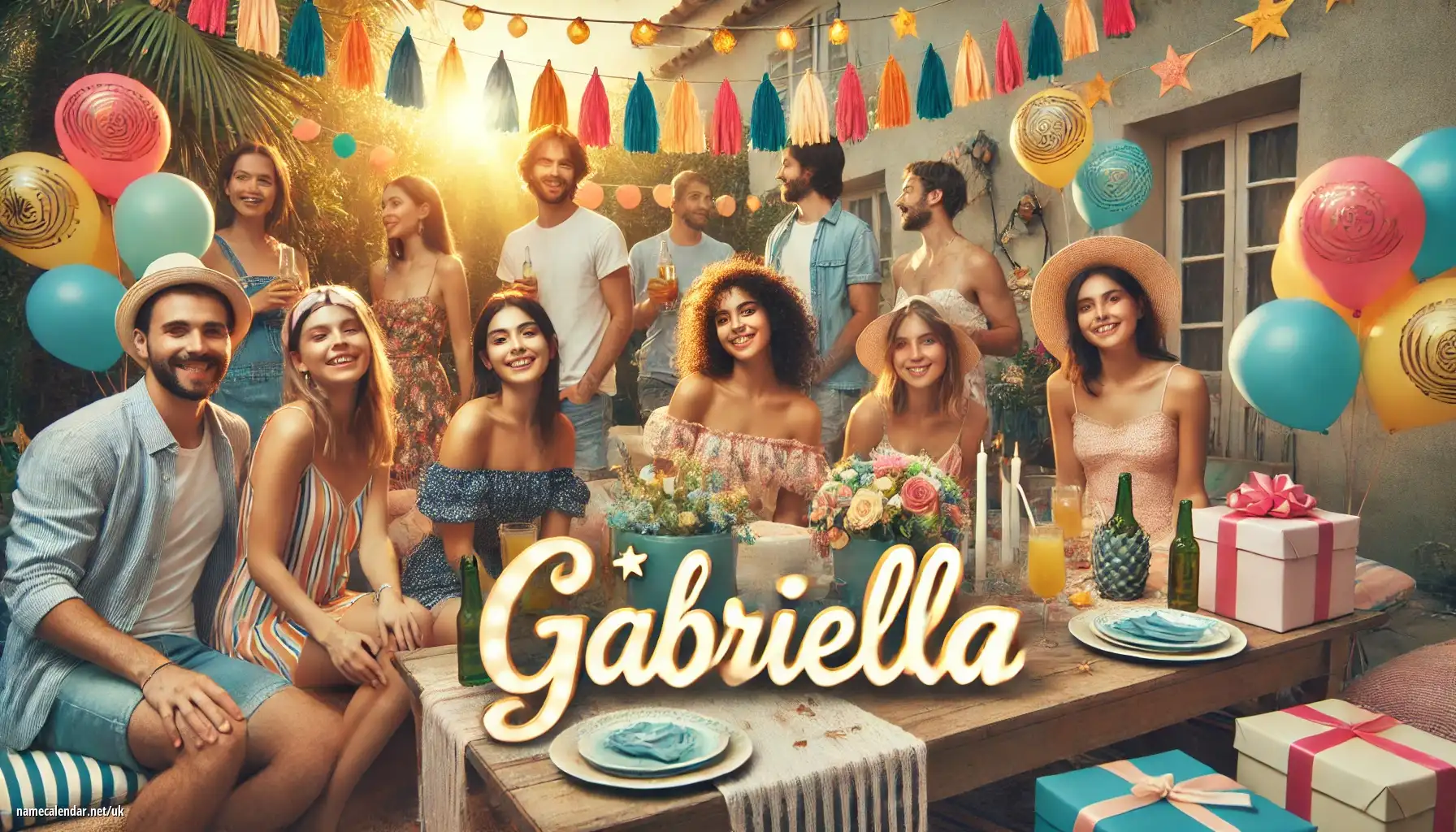 Святкування іменин та імен - Gabriella