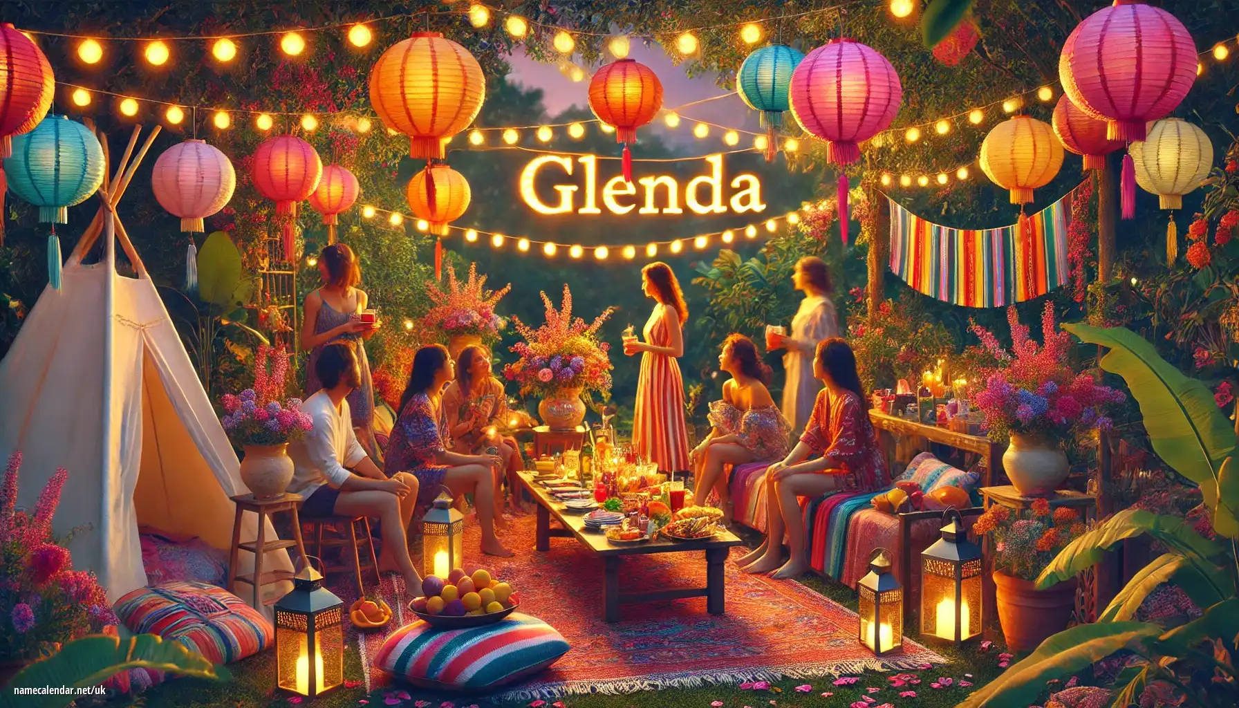 Святкування іменин та імен - Glenda