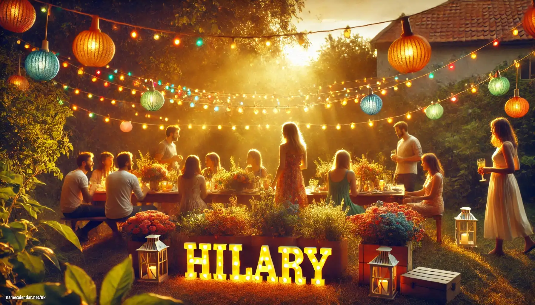 Святкування іменин та імен - Hilary