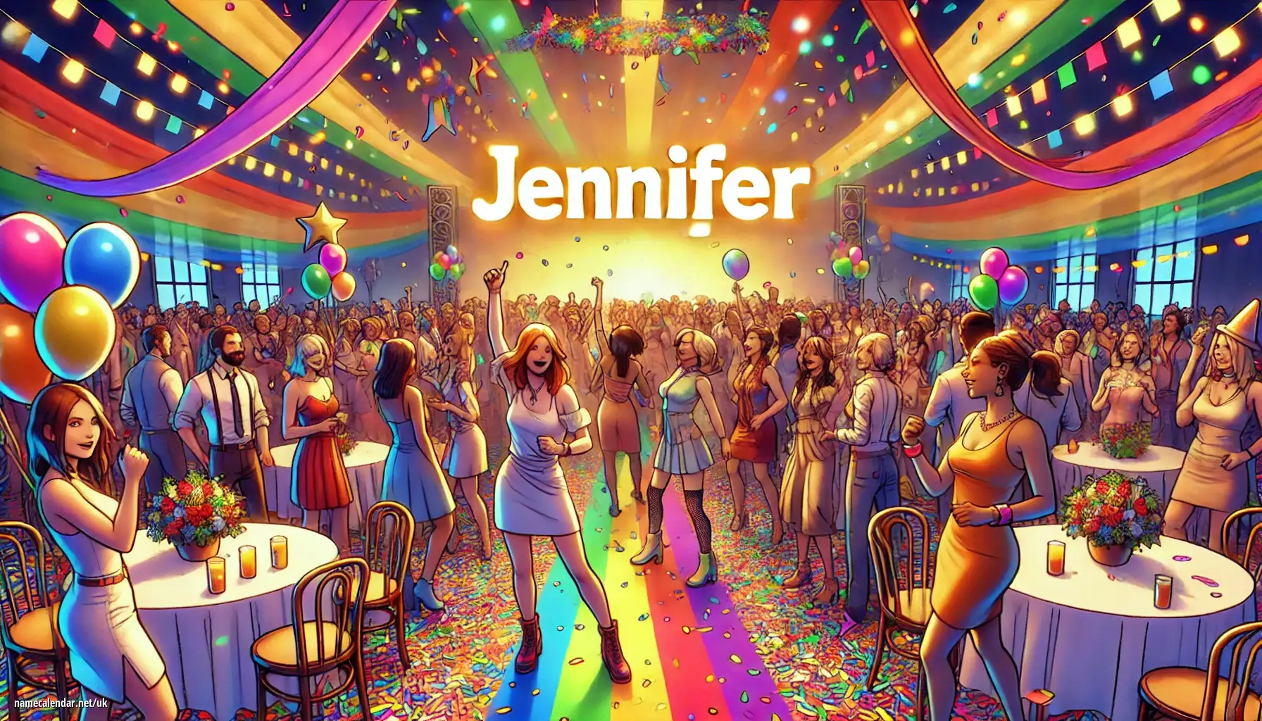 Святкування іменин та імен - Jennifer