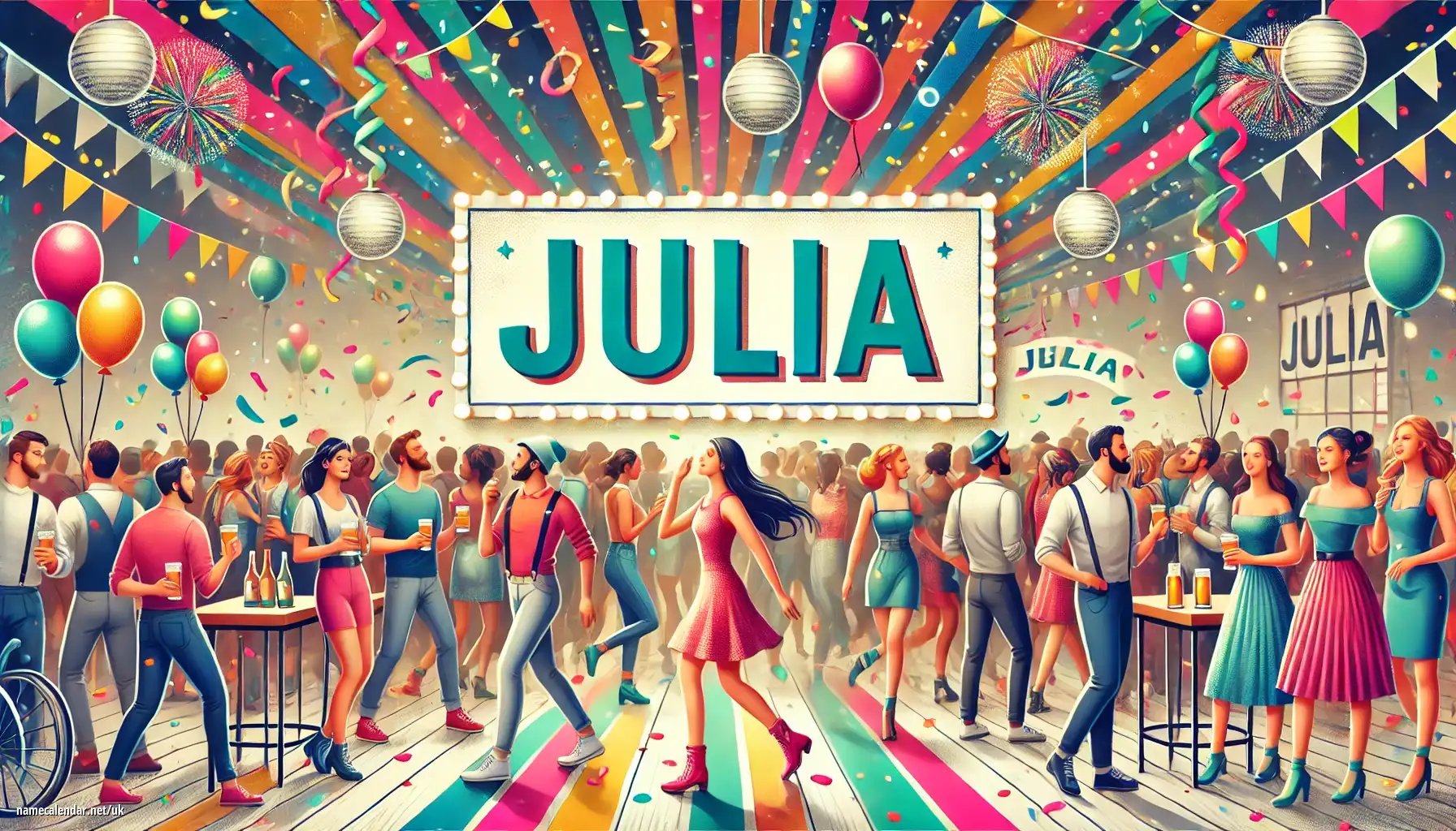 Святкування іменин та імен - Julia