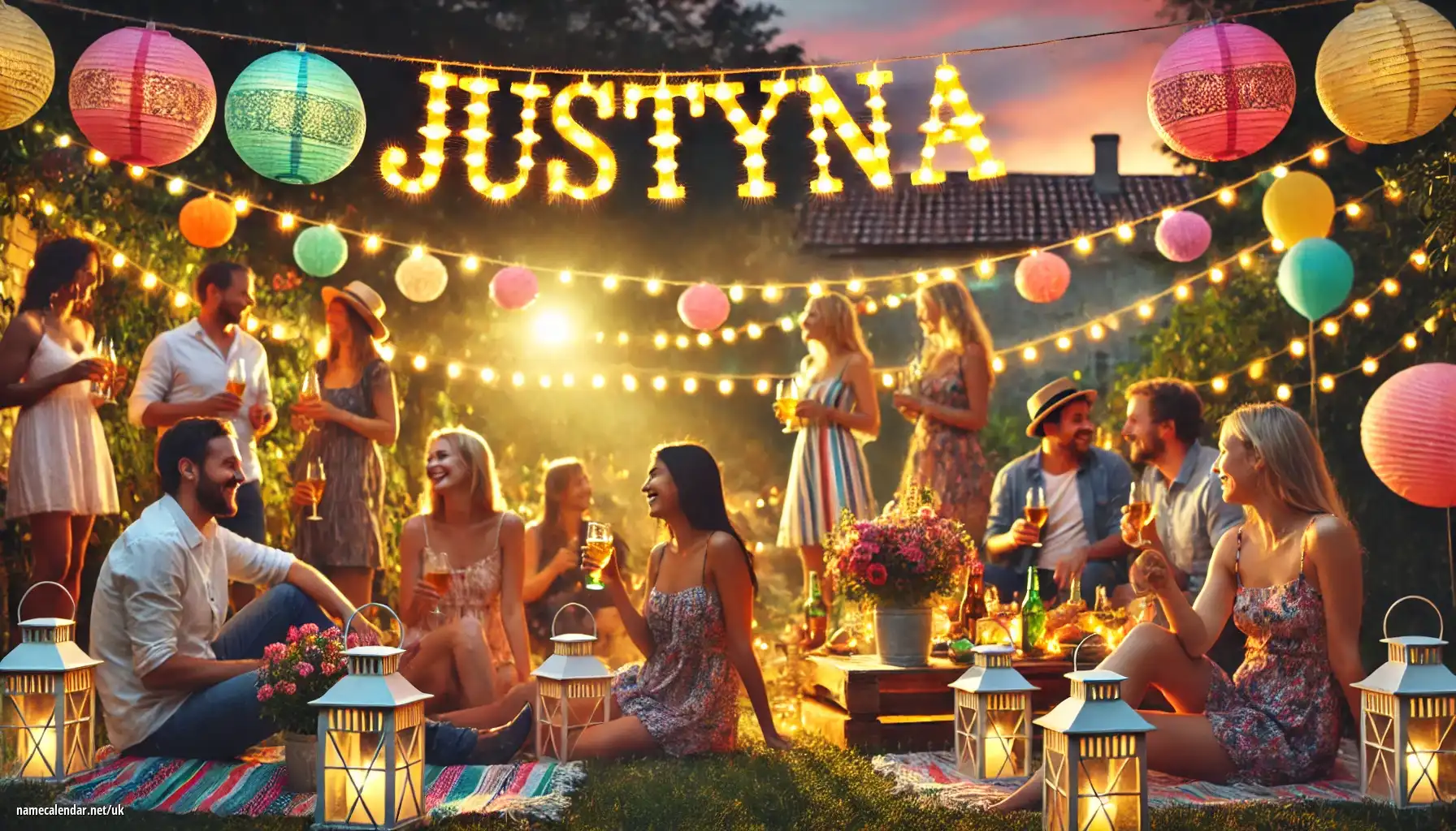 Святкування іменин та імен - Justýna
