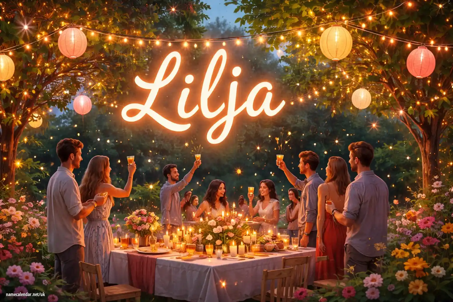 Святкування іменин та імен - Lilja