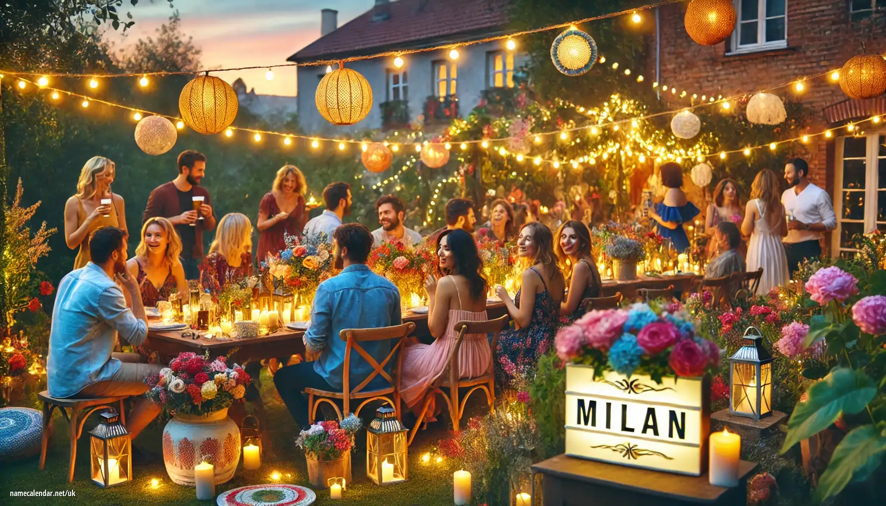 Святкування іменин та імен - Milan