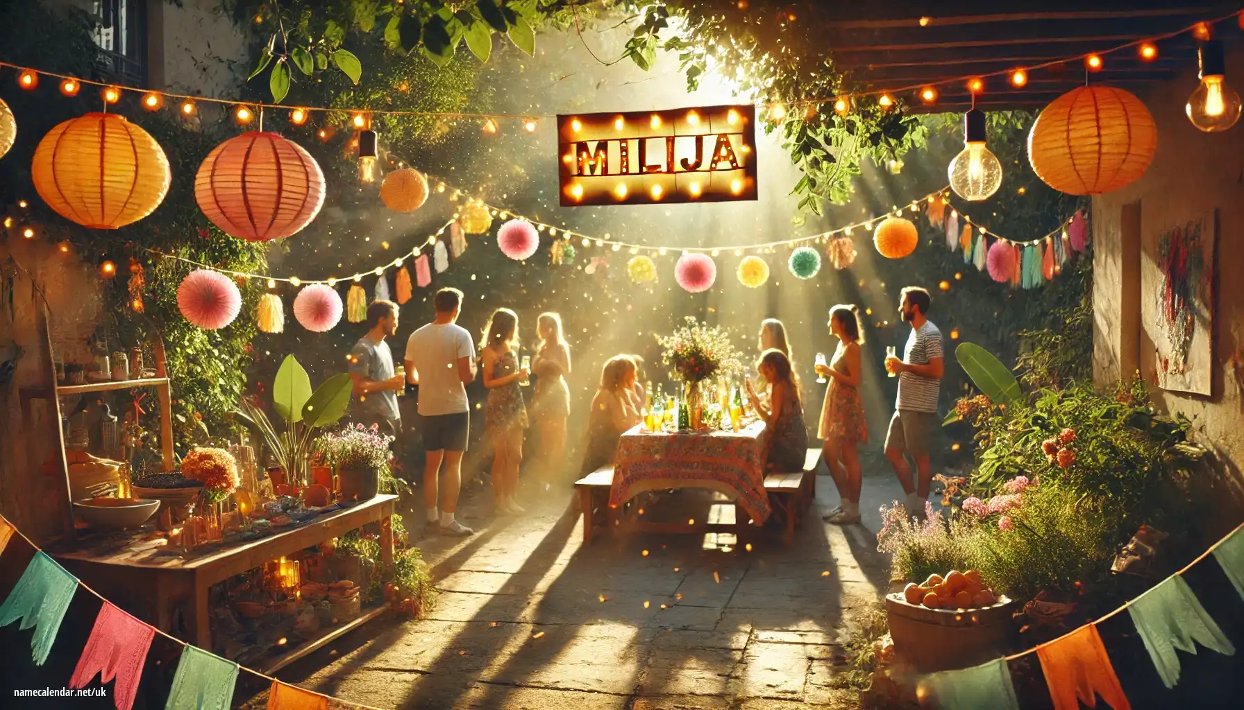 Святкування іменин та імен - Milija