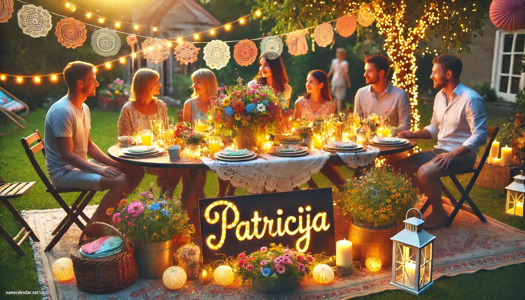 Святкування іменин та імен - Patricija