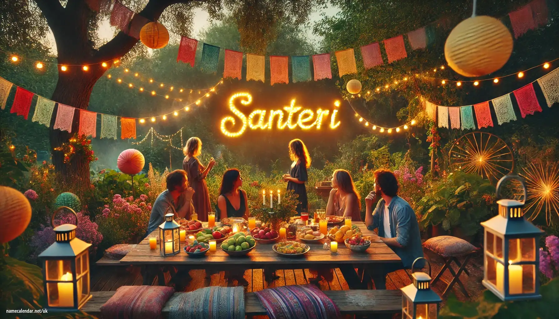 Святкування іменин та імен - Santeri