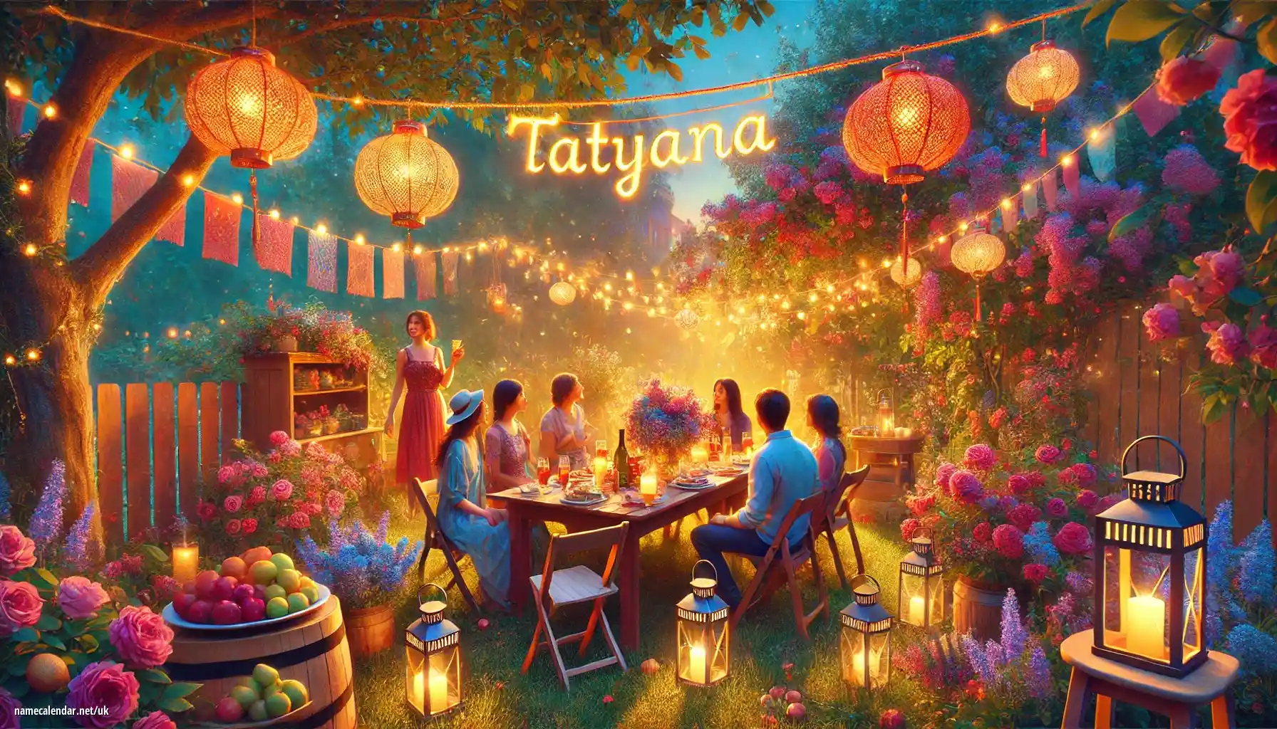 Святкування іменин та імен - Tatyana