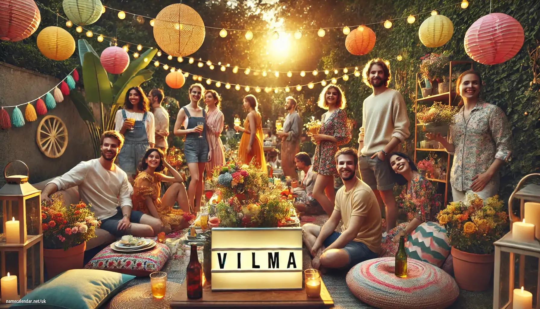 Святкування іменин та імен - Vilma