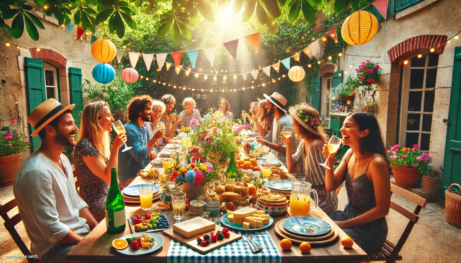 Célébration du jour du nom et du nom