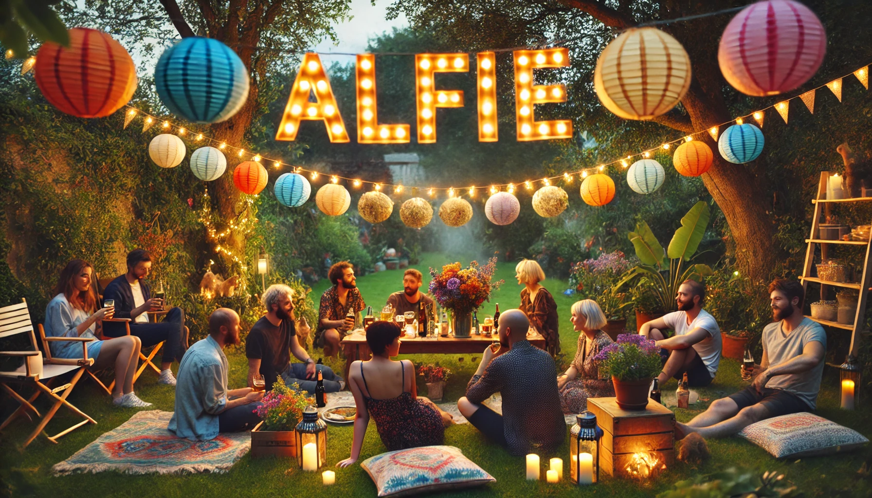 Celebration of name day and name - Alfie