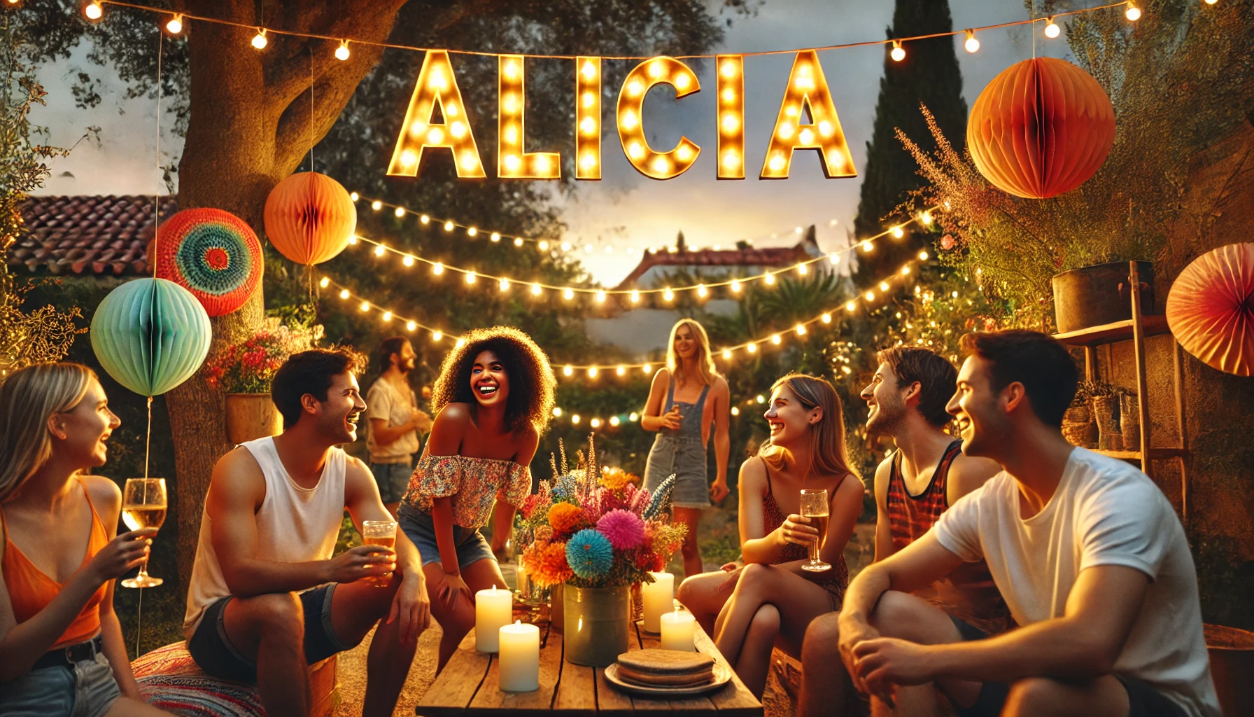 Nimipäivän ja nimen juhliminen - Alicia