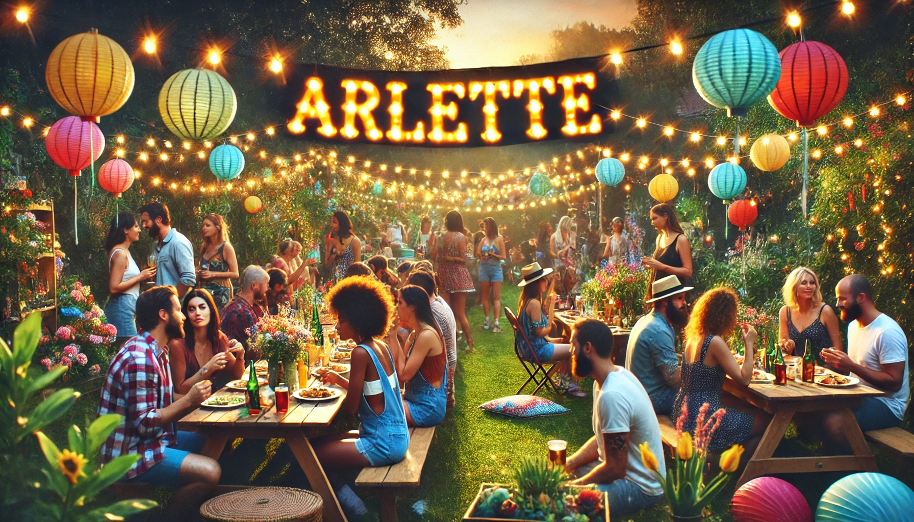 Feier des Namenstages und des Namens - Arlette