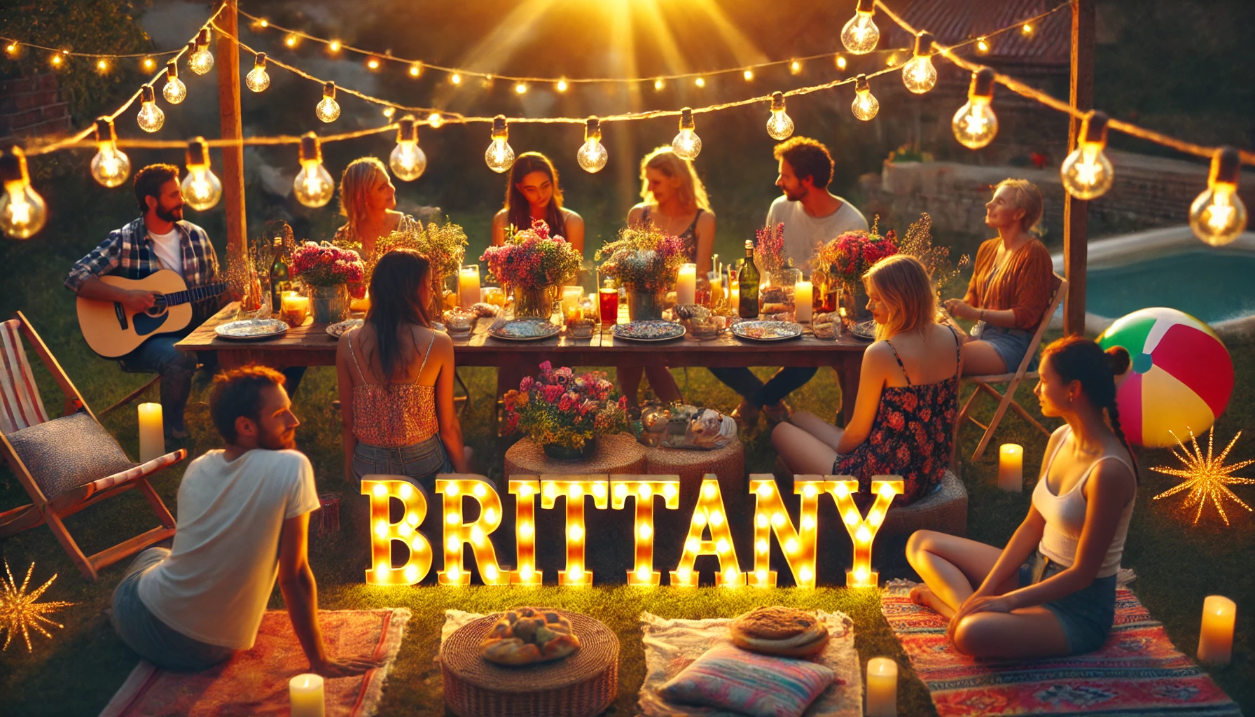 Feier des Namenstages und des Namens - Brittany