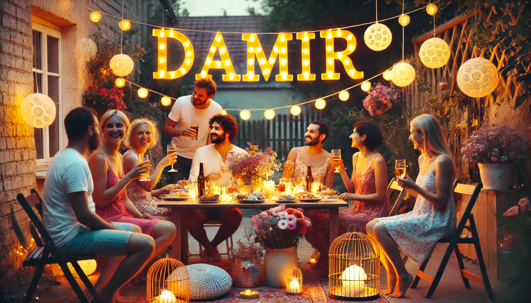 Celebration of name day and name - Damir