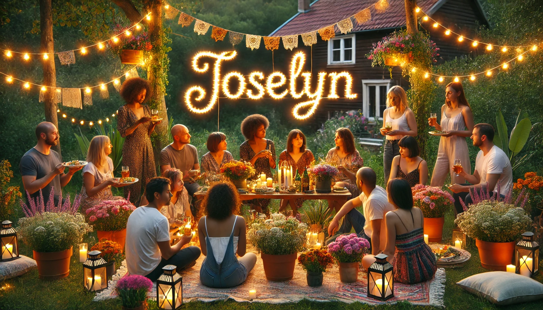 Celebration of name day and name - Joselyn