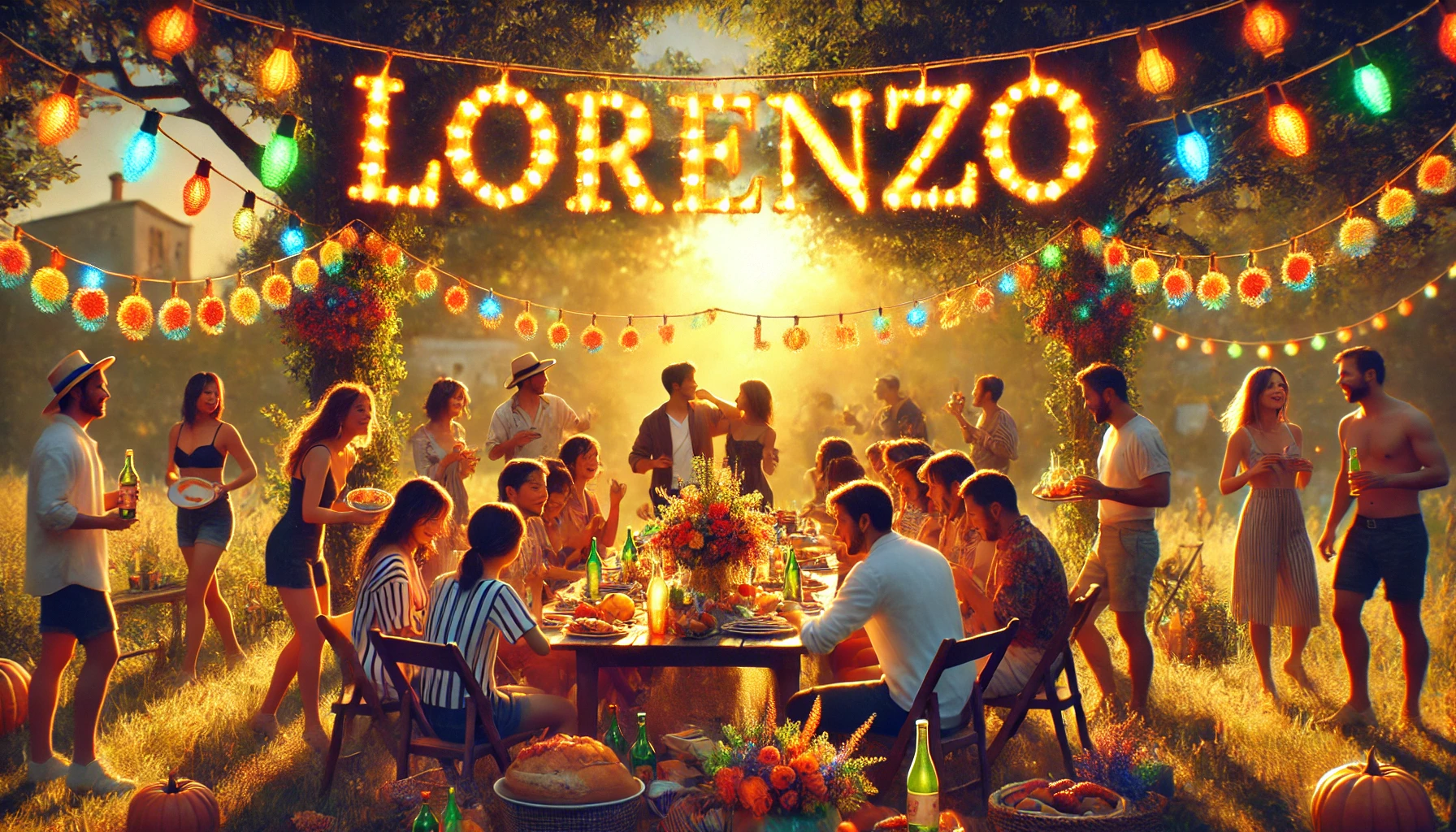Celebración del onomástico y del nombre - Lorenzo Celebración del onomástico y del nombre - Lorenzo