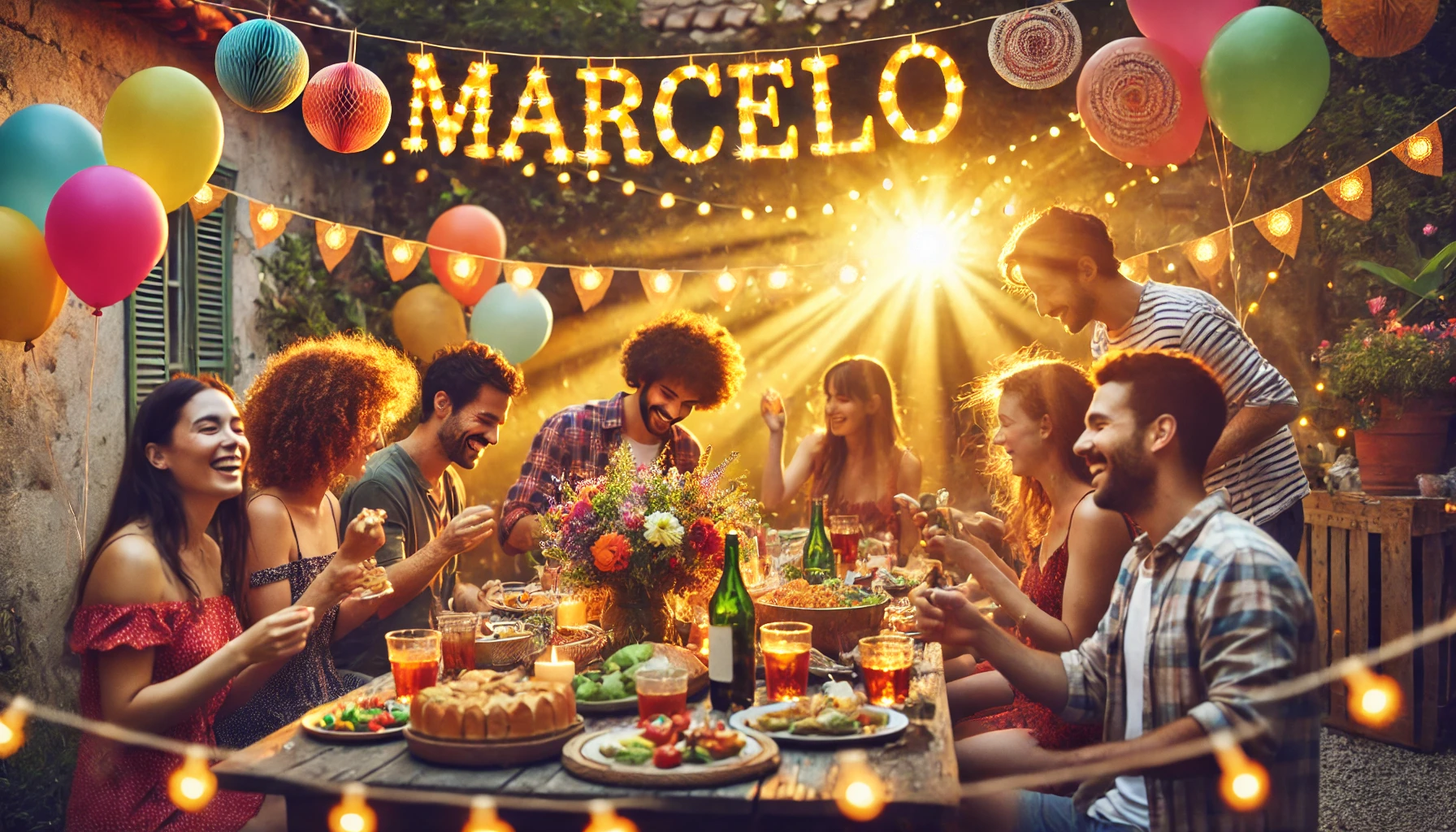 Feier des Namenstages und des Namens - Marcelo