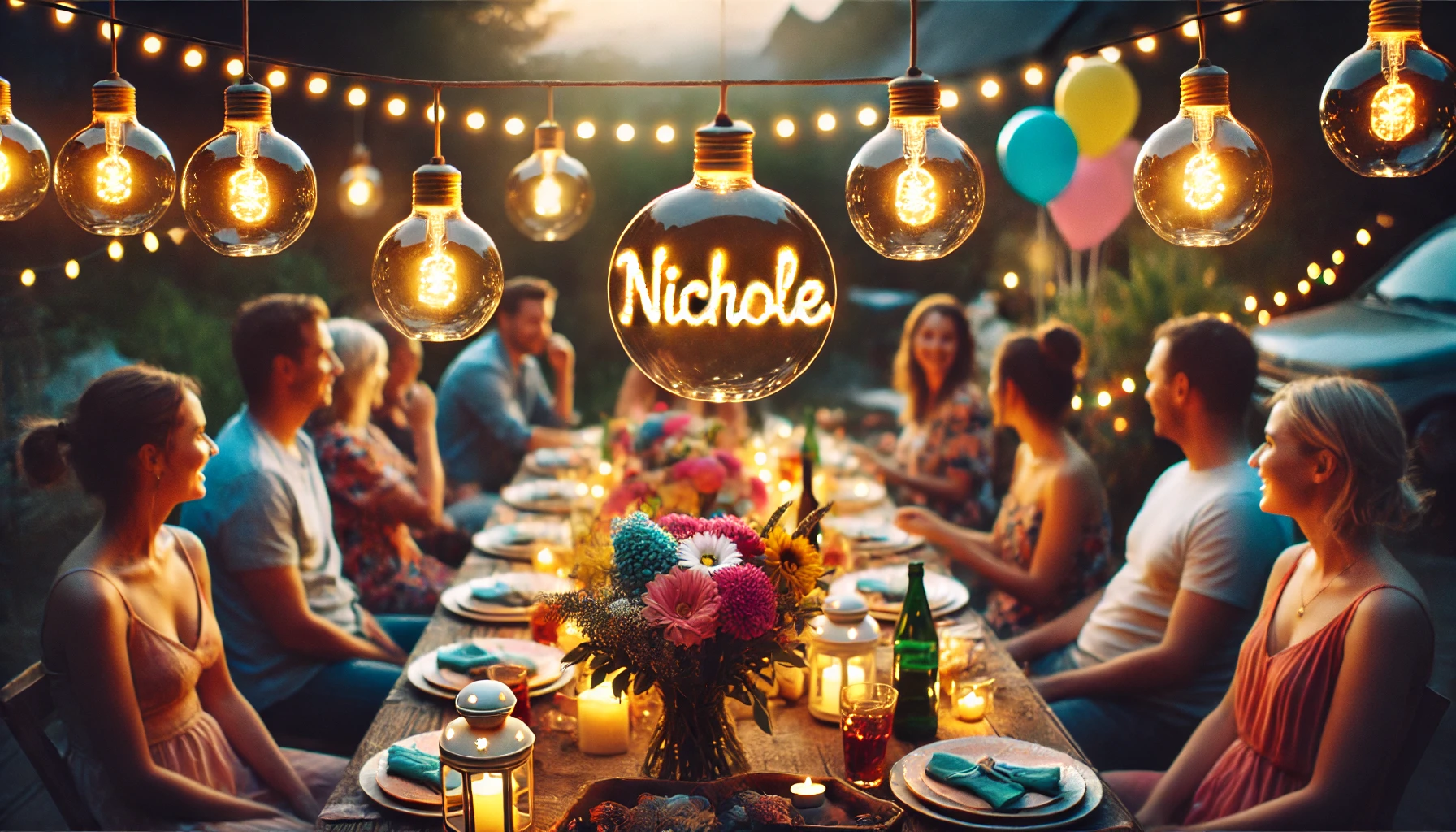 Célébration du jour du nom et du nom - Nichole Célébration du jour du nom et du nom - Nichole