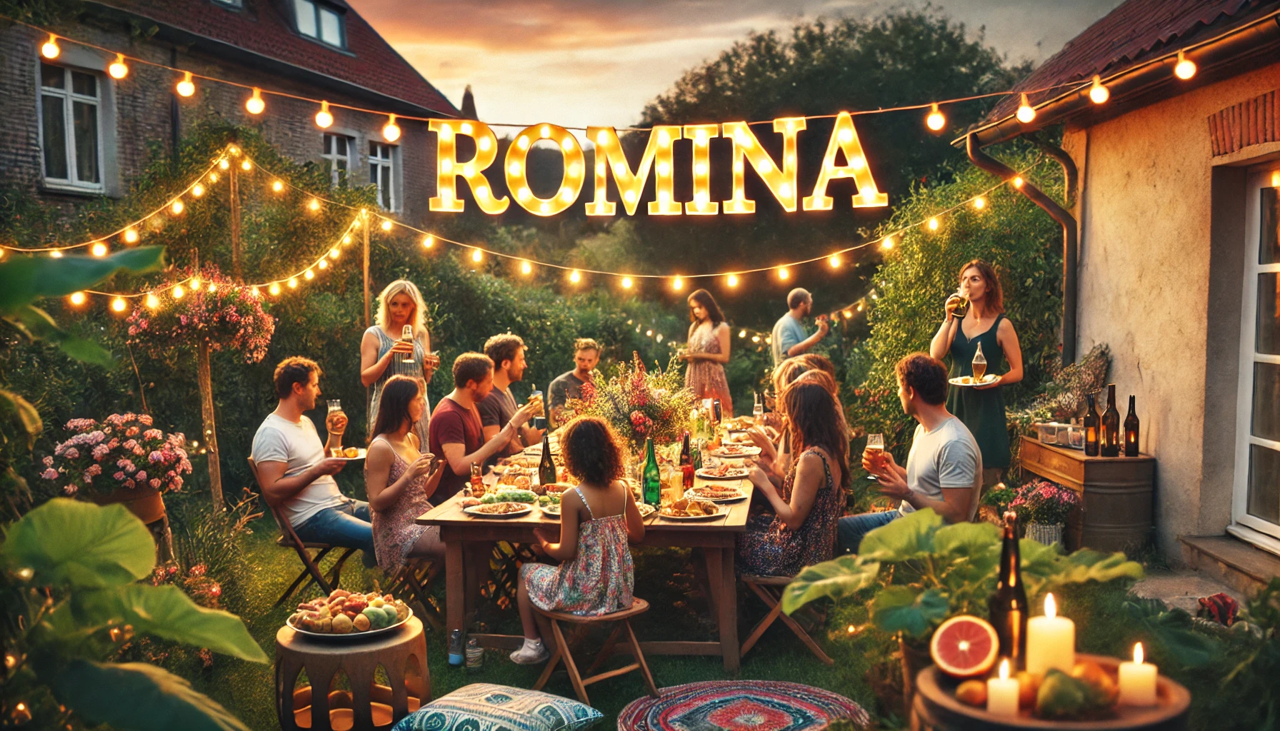 Feier des Namenstages und des Namens - Romina Feier des Namenstages und des Namens - Romina