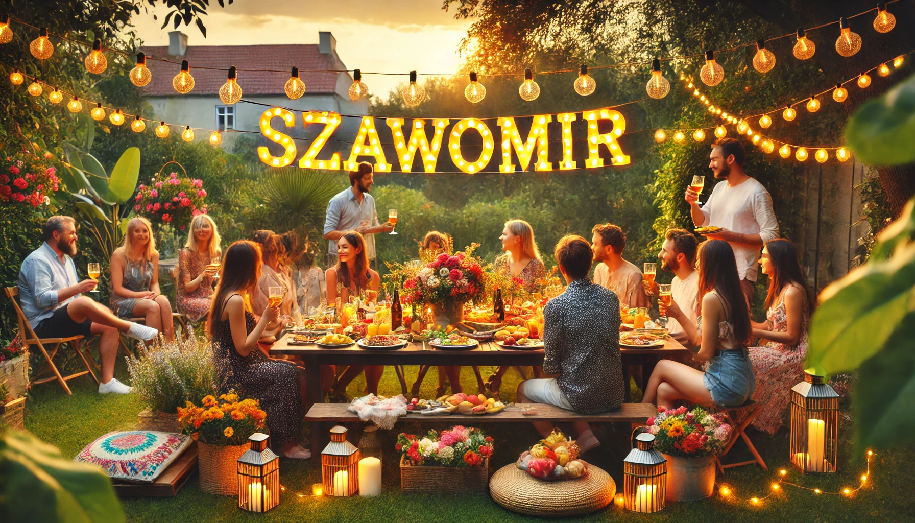 Celebration of name day and name - Sławomir