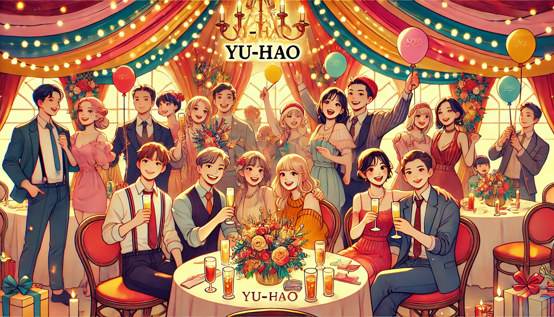 Celebration of name day and name - Yu-Hao