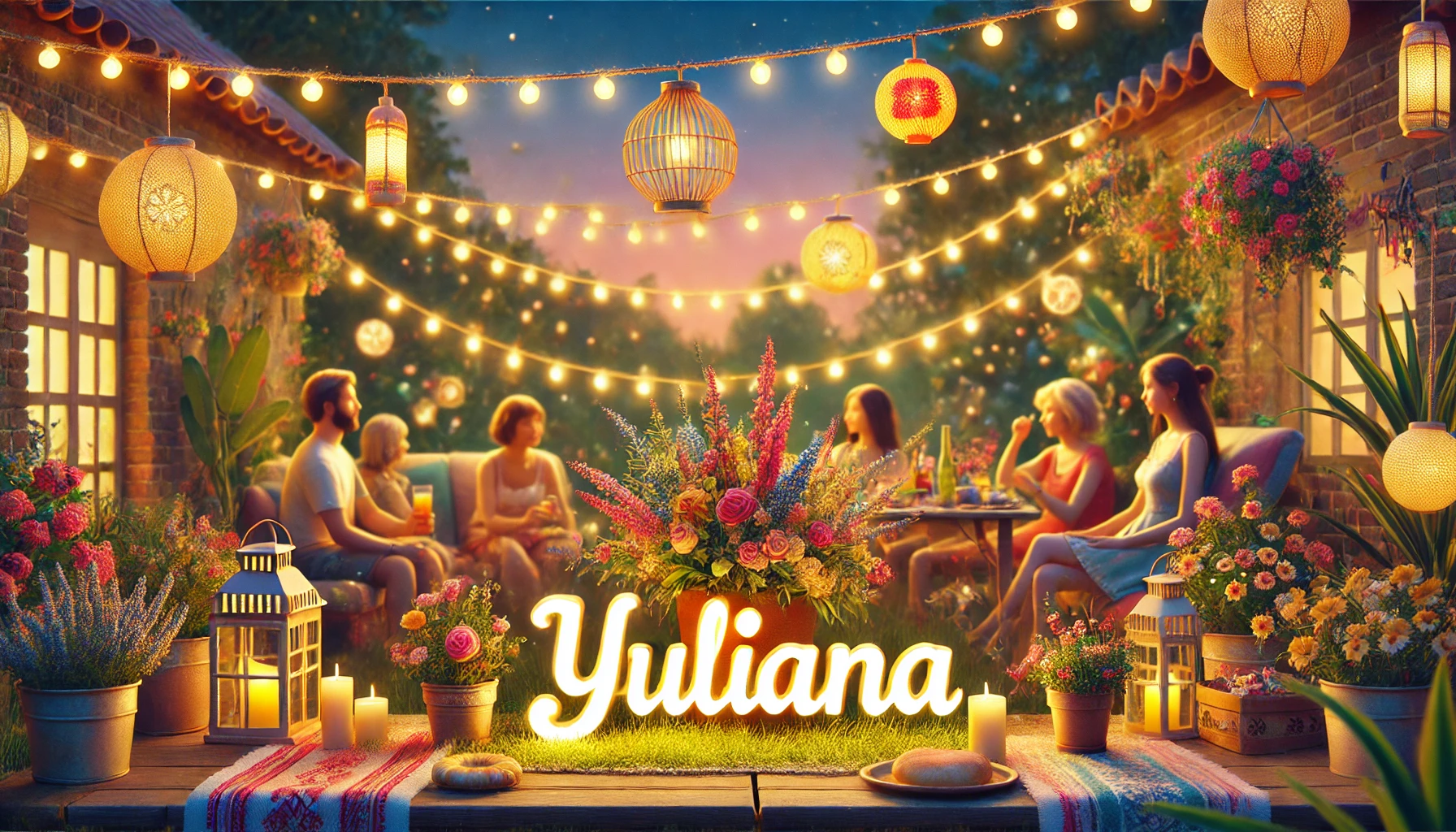 Celebración del onomástico y del nombre - Yuliana Celebración del onomástico y del nombre - Yuliana